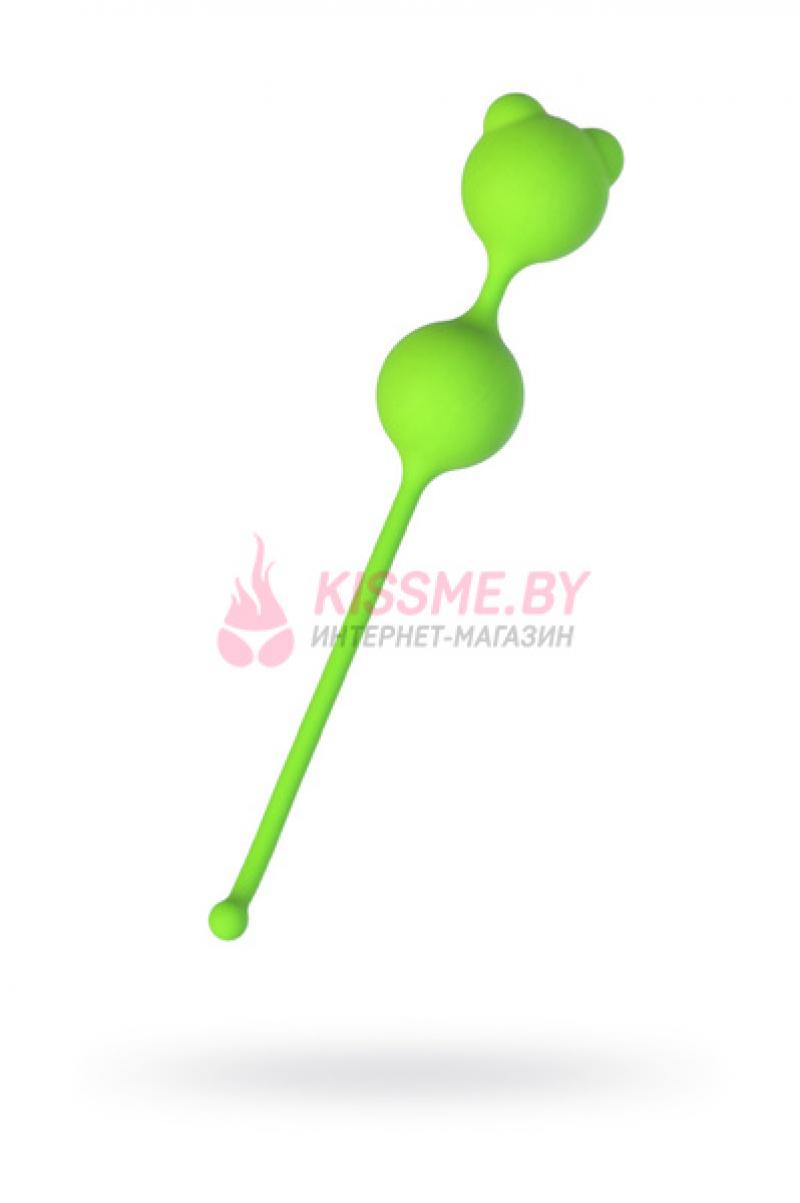 Вагинальные шарики A-Toys by TOYFA Meeko силикон зеленый /Код 764016