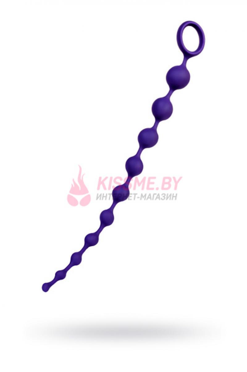 Анальная цепочка ToDo by Toyfa Grape силикон фиолетовая