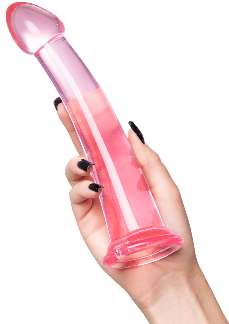Розовый фаллоимитатор Jelly Dildo XL Toyfa Basic